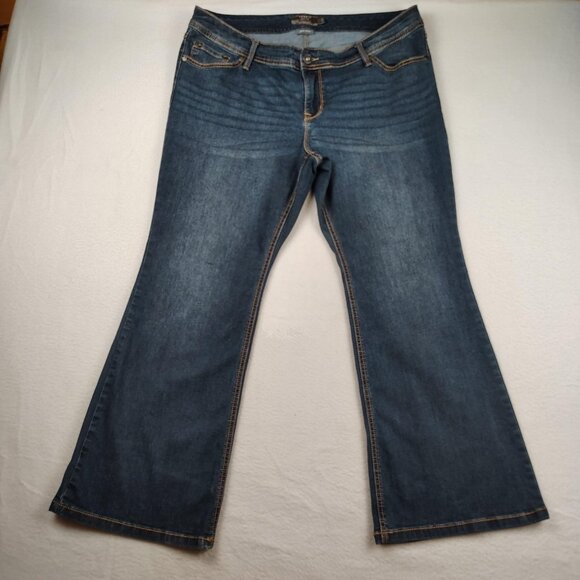 Torrid Luxe Slim Boot  Jeans Womens 18 S Super Stretch Bootcut - Picture 1 of 10